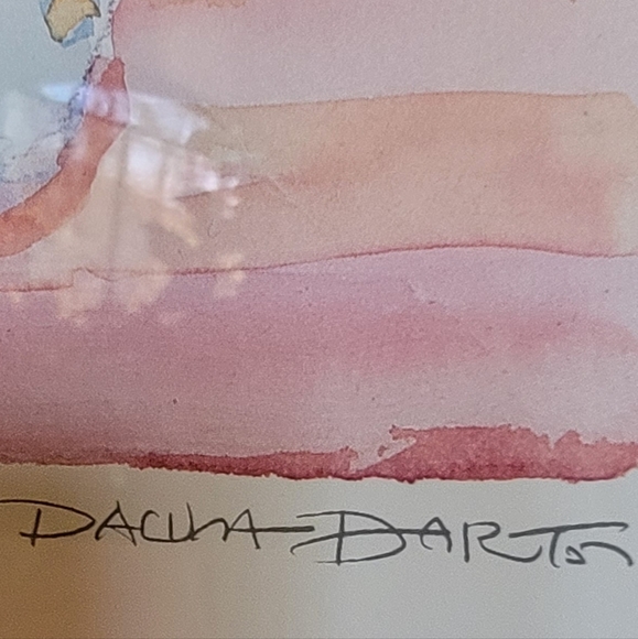 LMHOLD 🌺Framed Watercolor - Picture 3 of 6